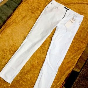 Ladies white jeans